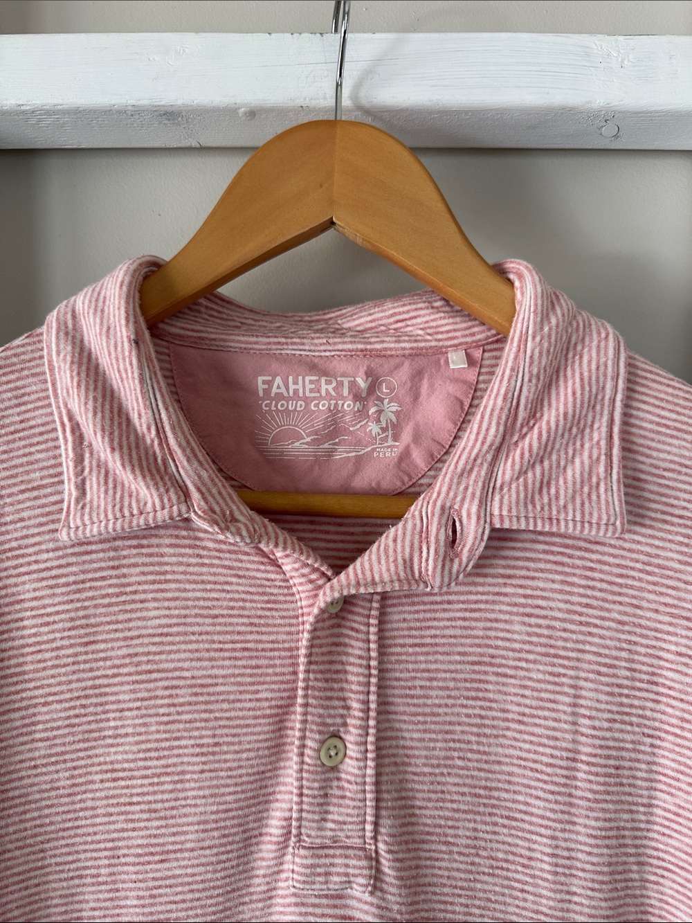 Faherty Cloud Cotton Men’s Polo Shirt